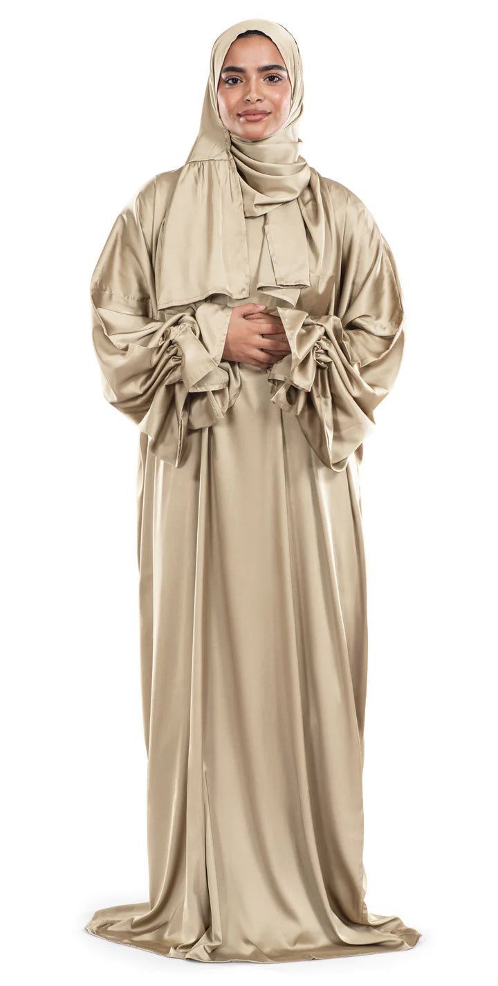 Sand Satin Islamic Prayer Wear