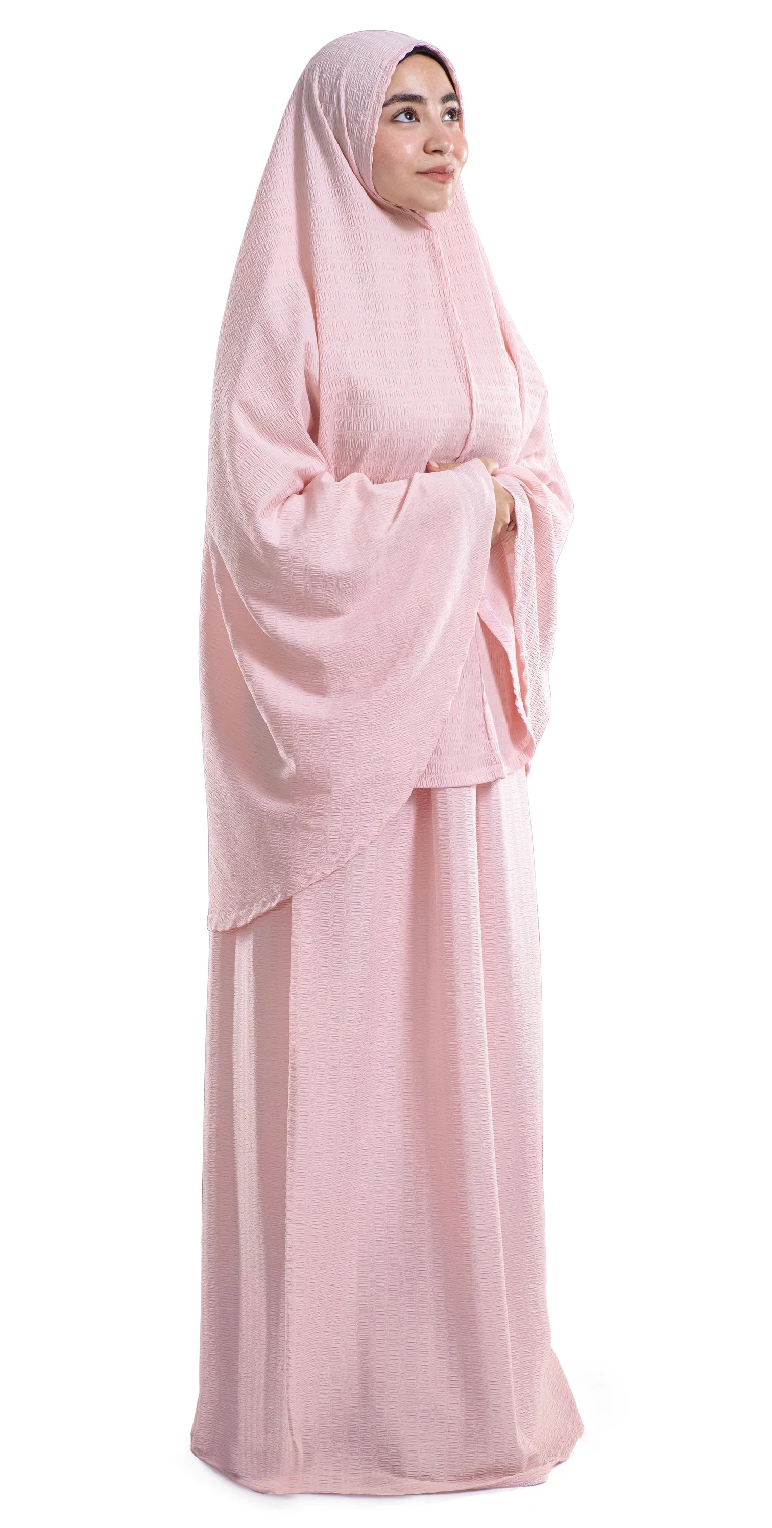 Pink Minimal Islamic Prayer Wear