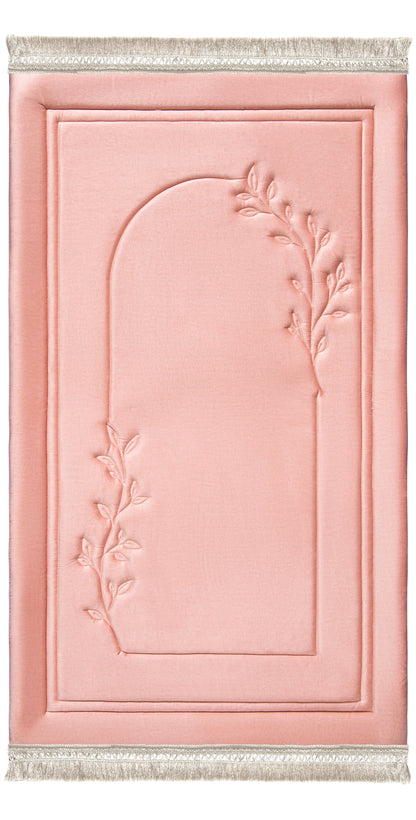 Rose Pink Capitone Prayer Mat