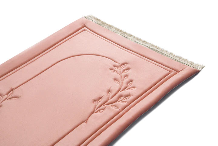 Rose Pink Capitone Prayer Mat