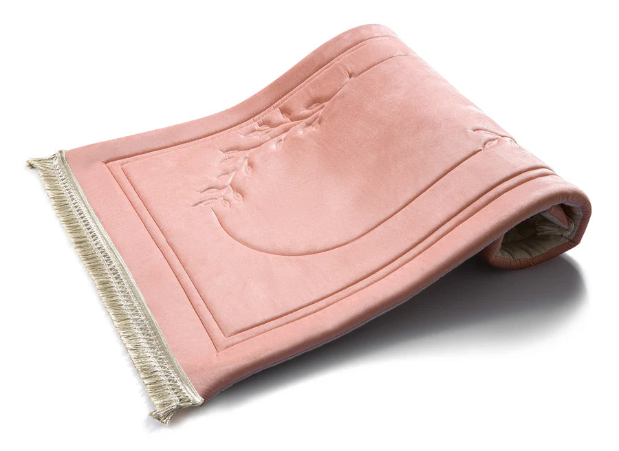 Rose Pink Capitone Prayer Mat