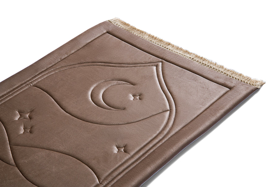 Taupe Dusk Capitone Prayer Mat