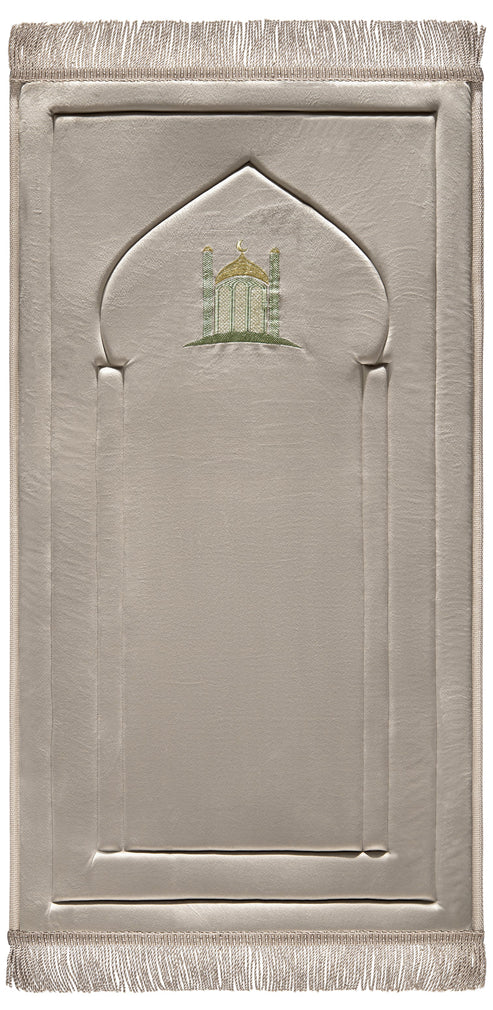 Soft Cream Embroidery Prayer Mat – Urban Rugs Jordan