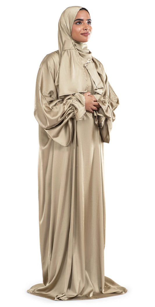 Sand Satin Islamic Prayer Wear