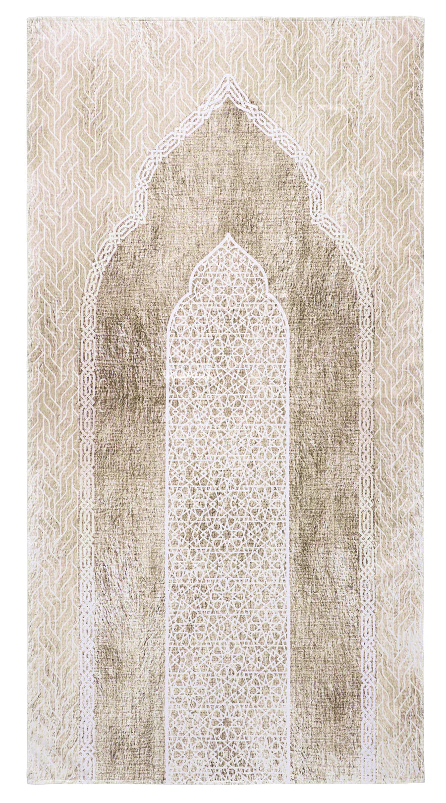Beige Rejal Prayer Set