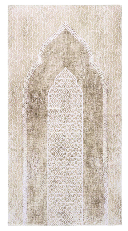 Beige Rejal Prayer Set
