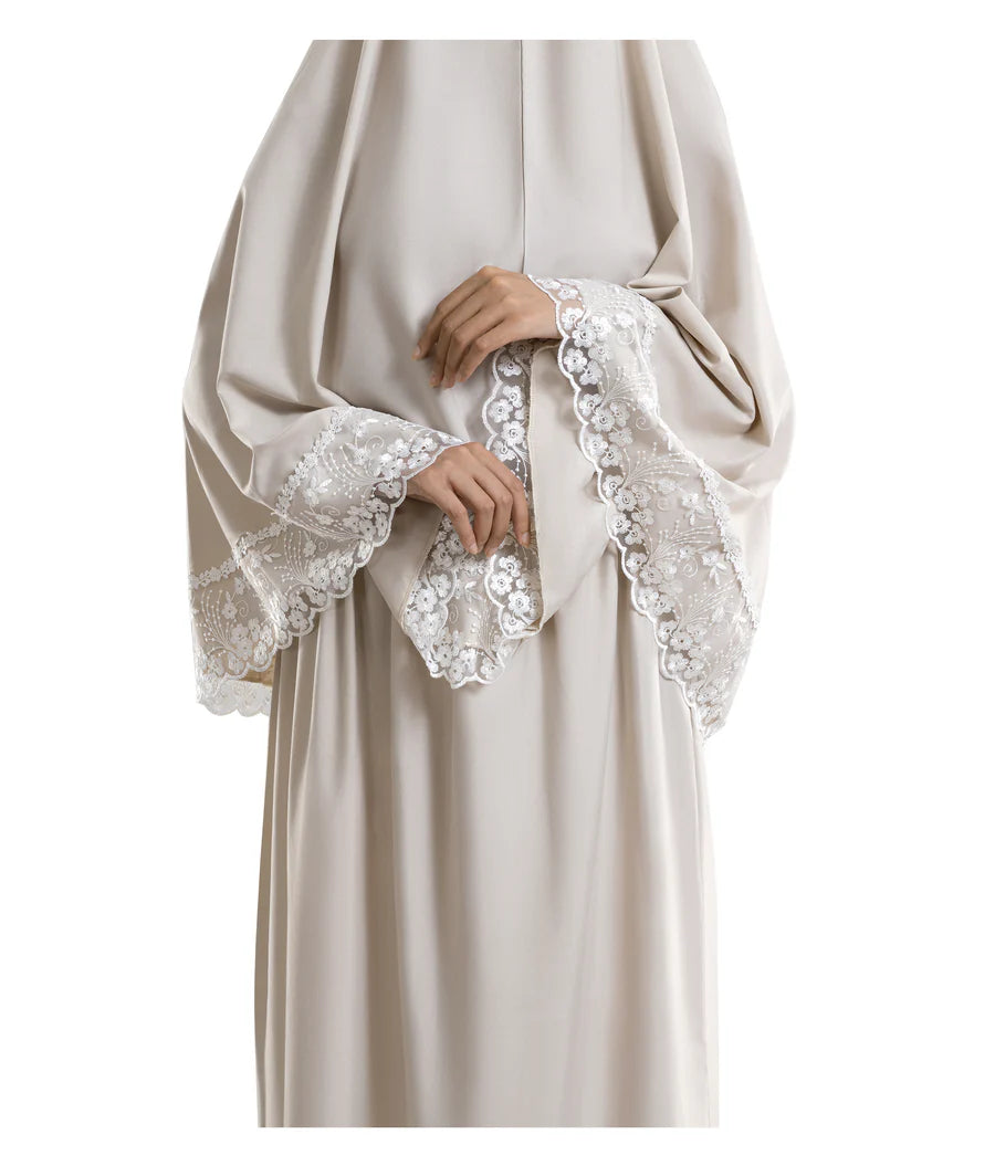 Cream Islamic Prayer Wear