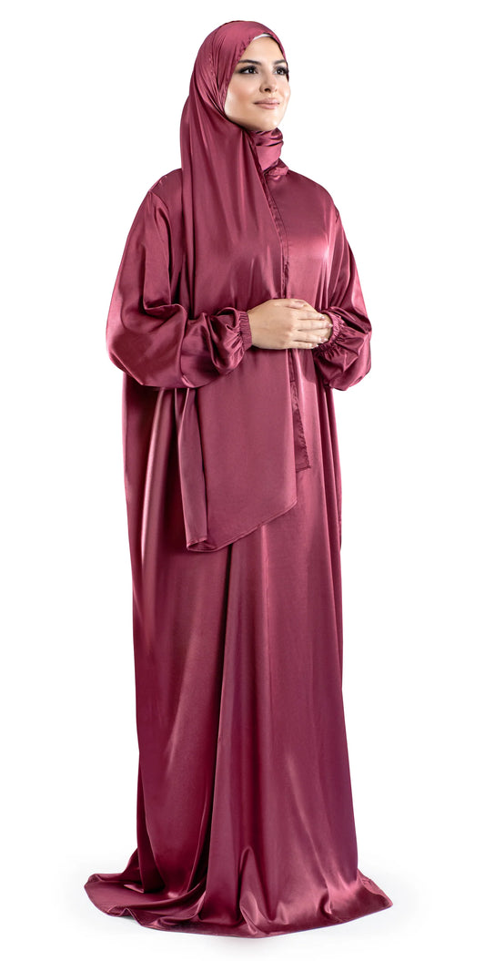Burgundy The Classic Islamic Prayer Wear