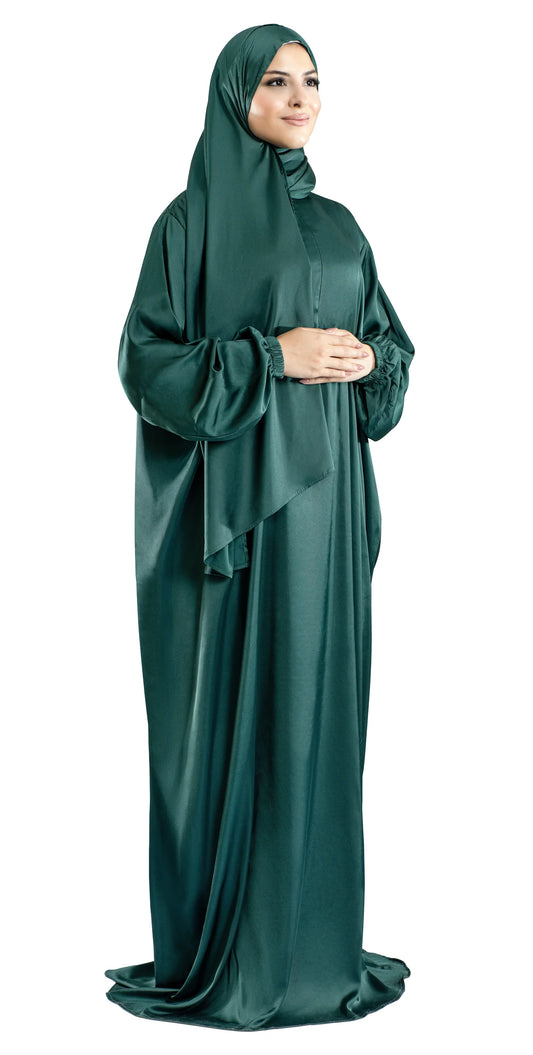 Deep Emerald The Classic Islamic Prayer Wear