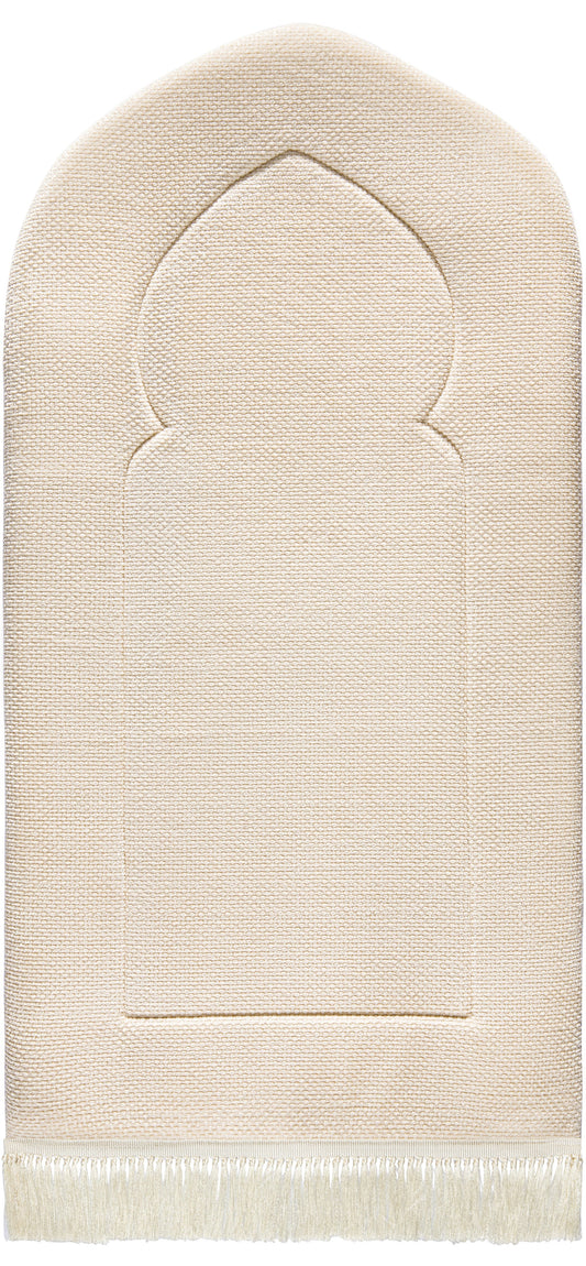 Sand Arched Plain Prayer Mat