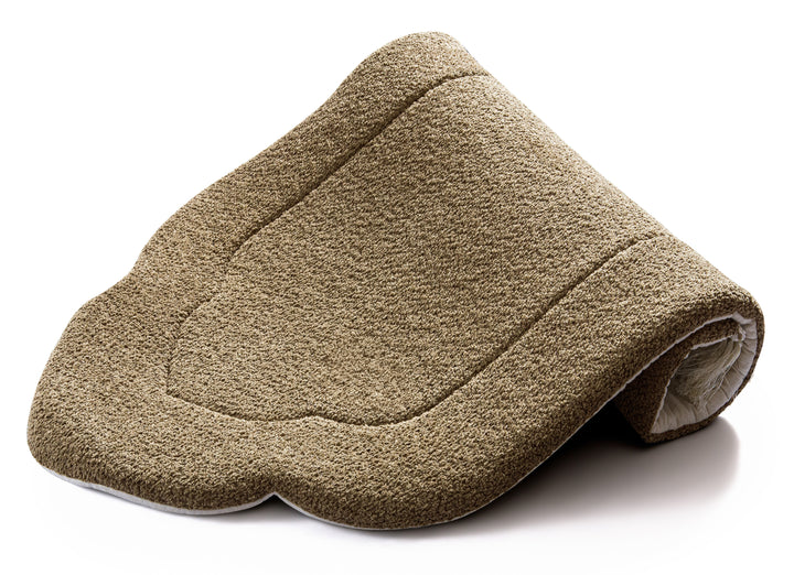 Tan Arched Plain Prayer Mat