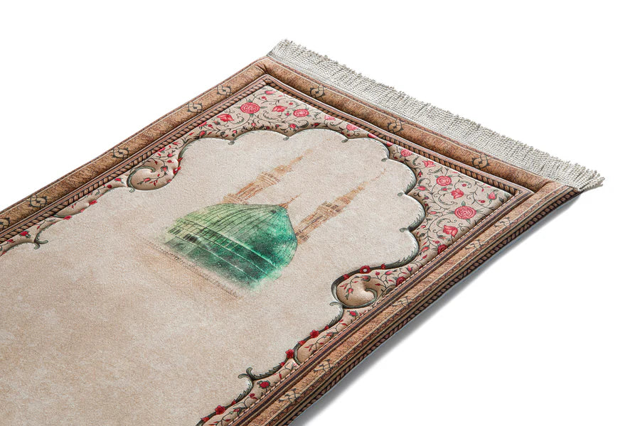 The Green Dome Premium Prayer Mat