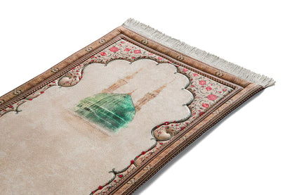 The Green Dome Premium Prayer Mat