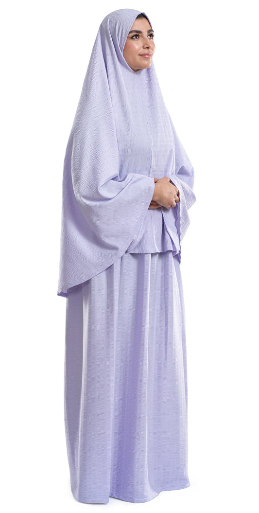 Lavender Minimal Islamic Prayer Wear