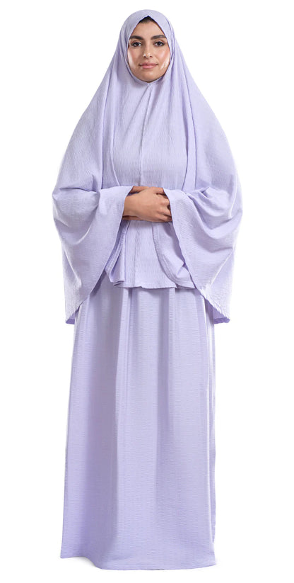 Lavender Minimal Islamic Prayer Wear