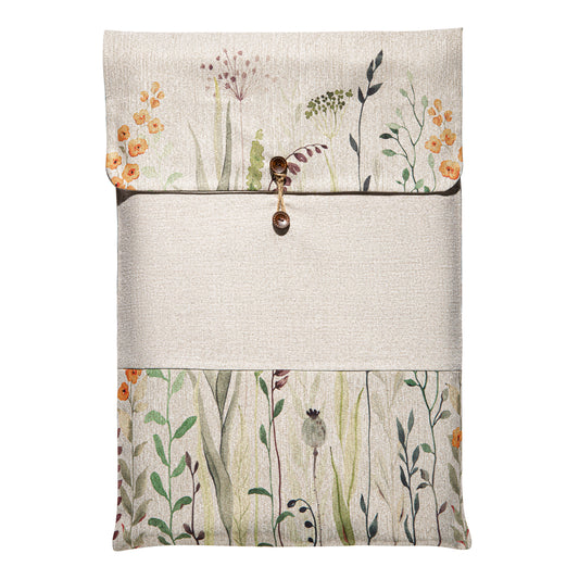 colorful Flowers linen gift packaging Envelope
