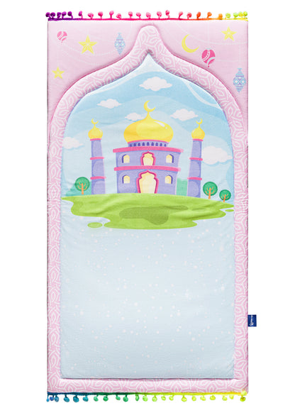 Urban Rugs pink child size prayer mat
