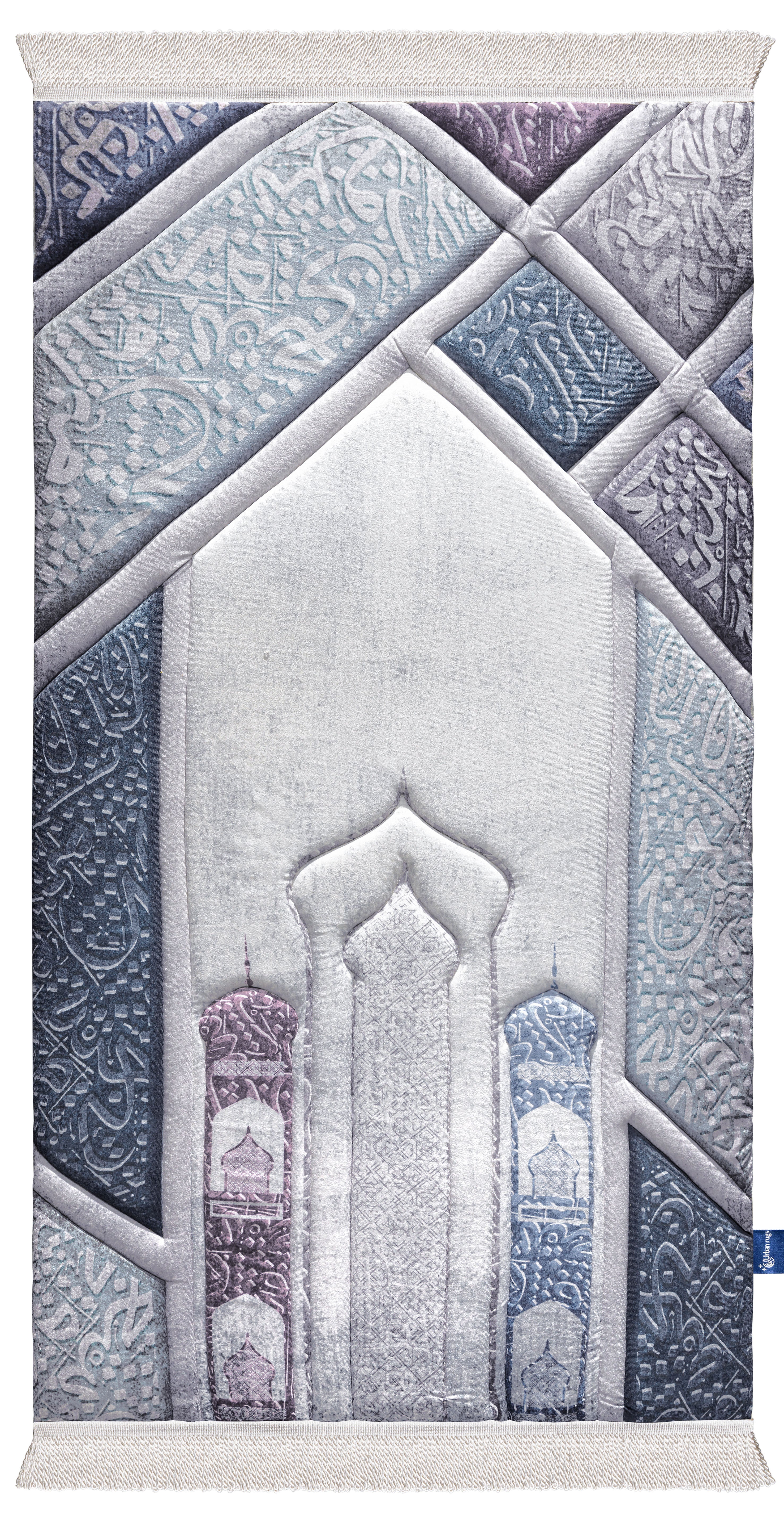 Pintersty Arabic Rug Arabic Calligraphy Premium Prayer Mat | Urban Rugs – Urban Rugs Jordan