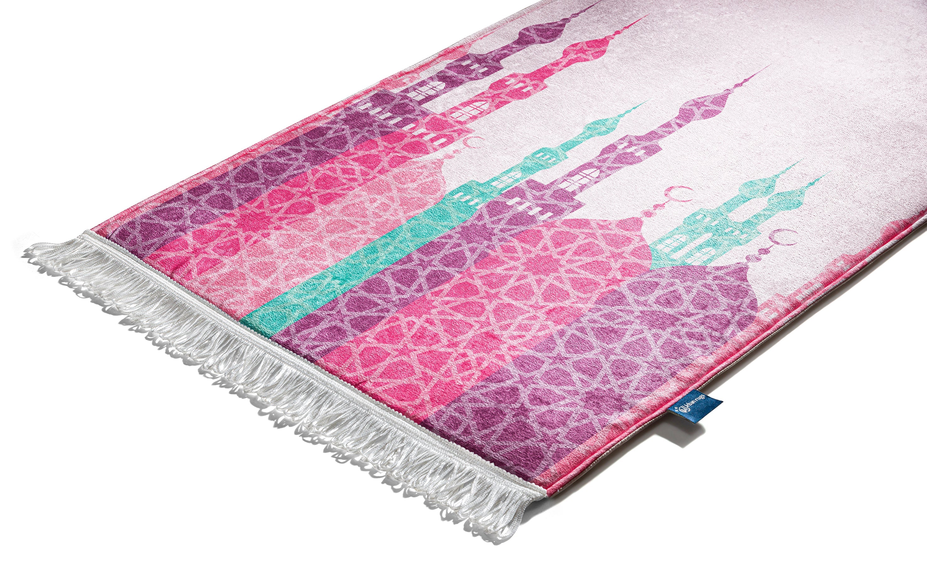 Urban Rugs Purple thick prayer rug